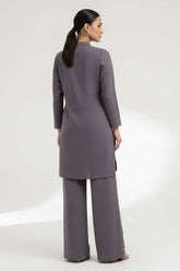 Ash Grey Wool Co-ord Set